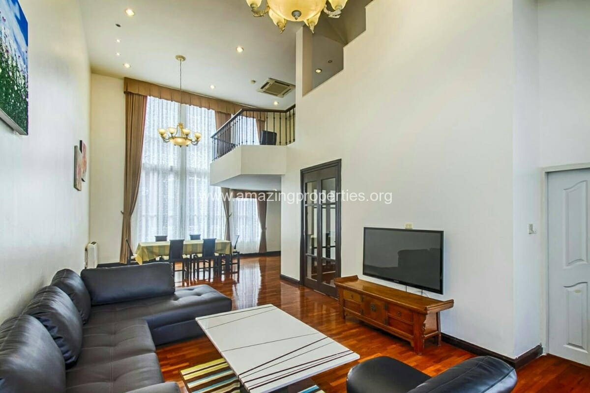 Baan Klang Krung Thonglor 3 bedroom house for rent