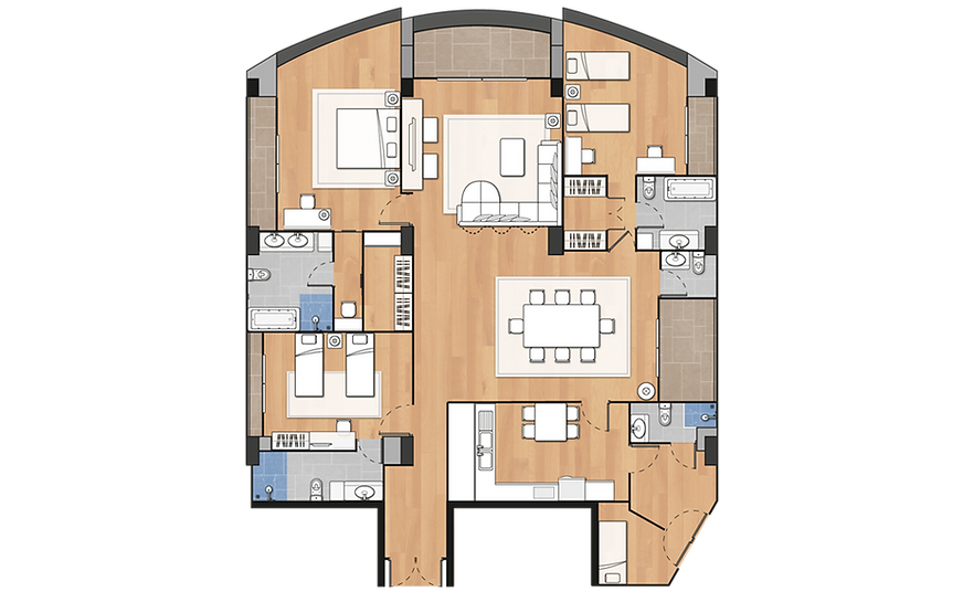 Floorplan 3 bedroom
